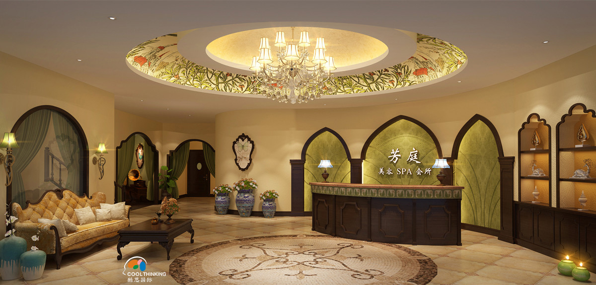 惠州羅陽spa會所裝修設(shè)計 新中式風(fēng)格
