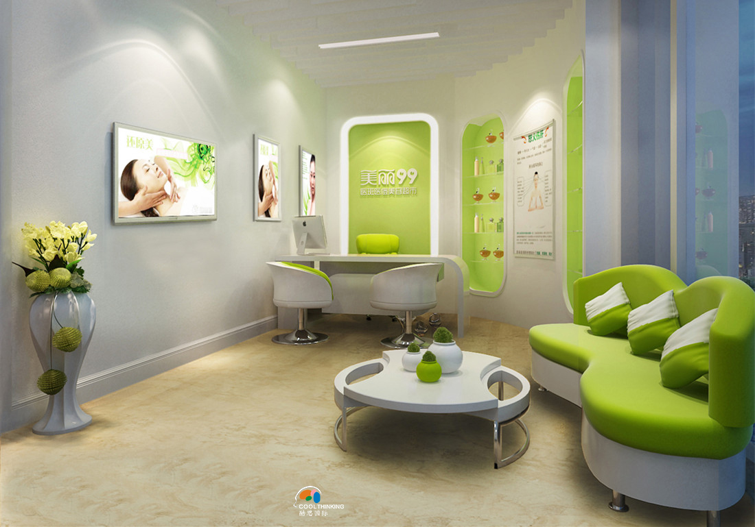 深圳醫(yī)斑醫(yī)痘美容店設(shè)計 現(xiàn)代風格